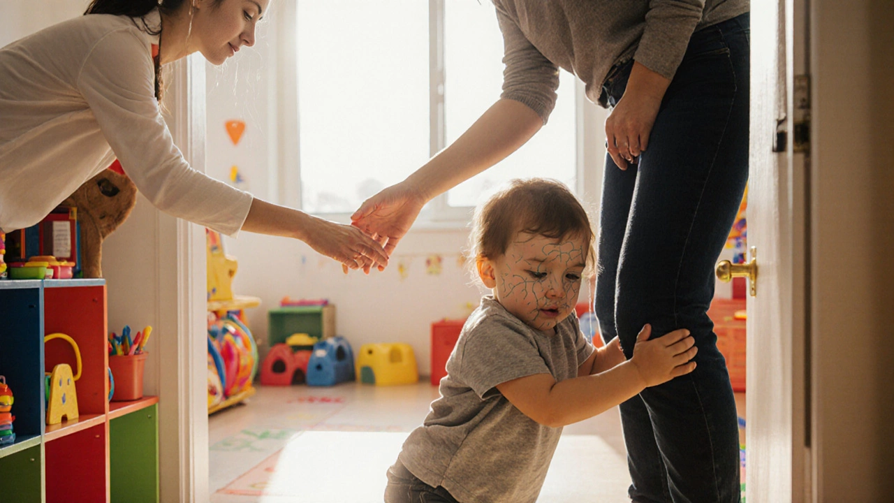 Как успокоить ребенка в период адаптации к детскому саду